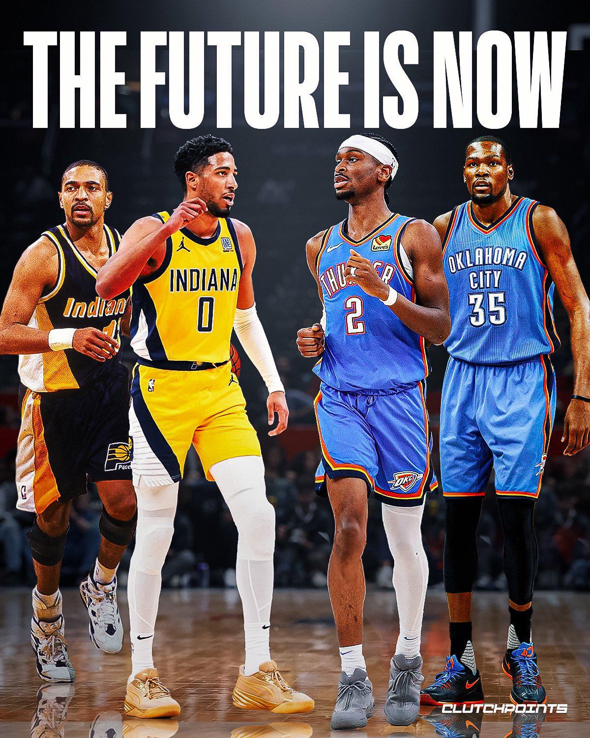 未来就在眼前！亚历山大与哈利伯顿各自打破队史季后赛得分与助攻记录